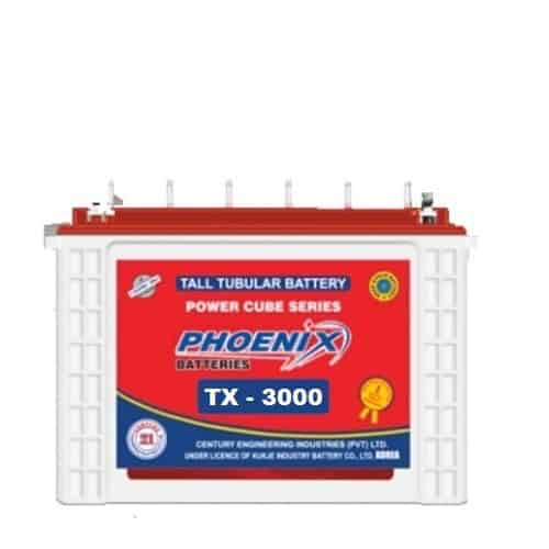 Phoenix Tubular Battery TX 3000 245 AH