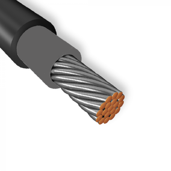 6.00mm Tin Copper Double PVC Solar Cable – 99.99% Pure Copper