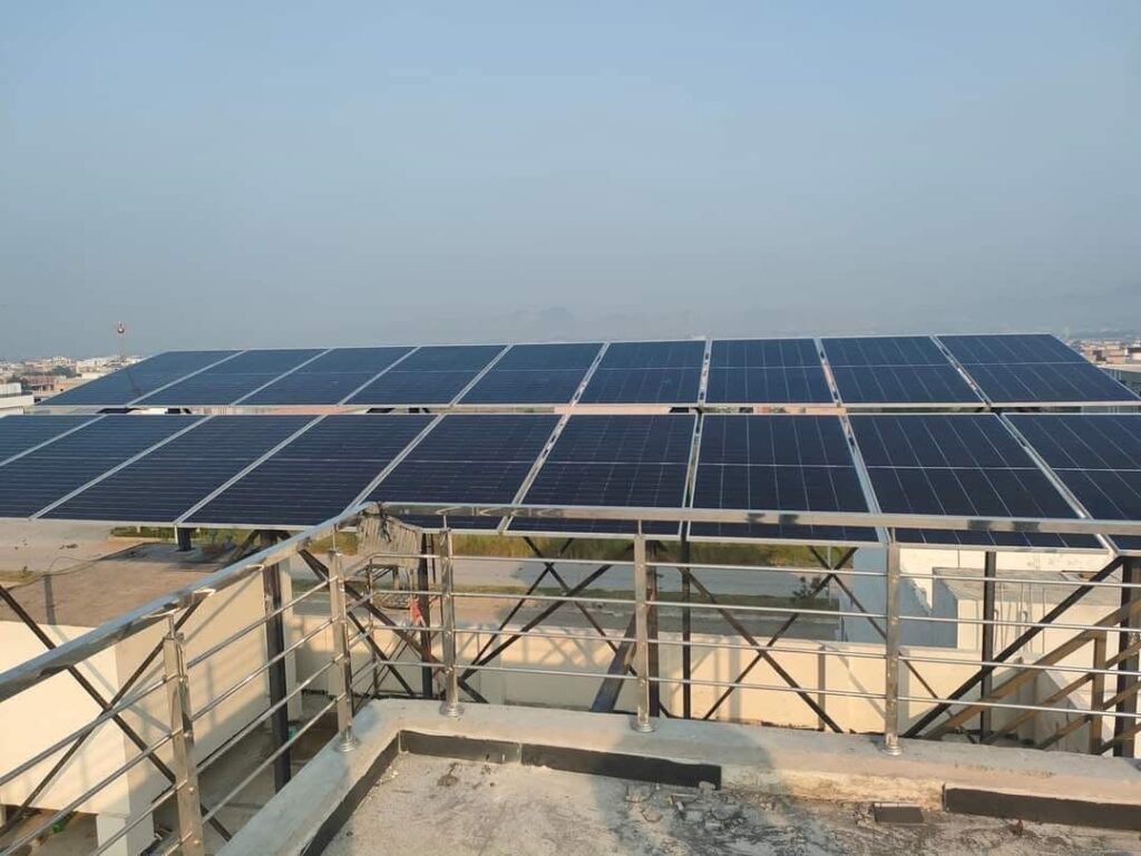 10.53 kW On-Grid Solar System Installed in Sector D-17, Islamabad
