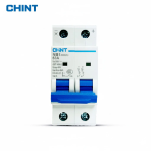 Chint 2P DC Circuit Breaker 63A & 500V
