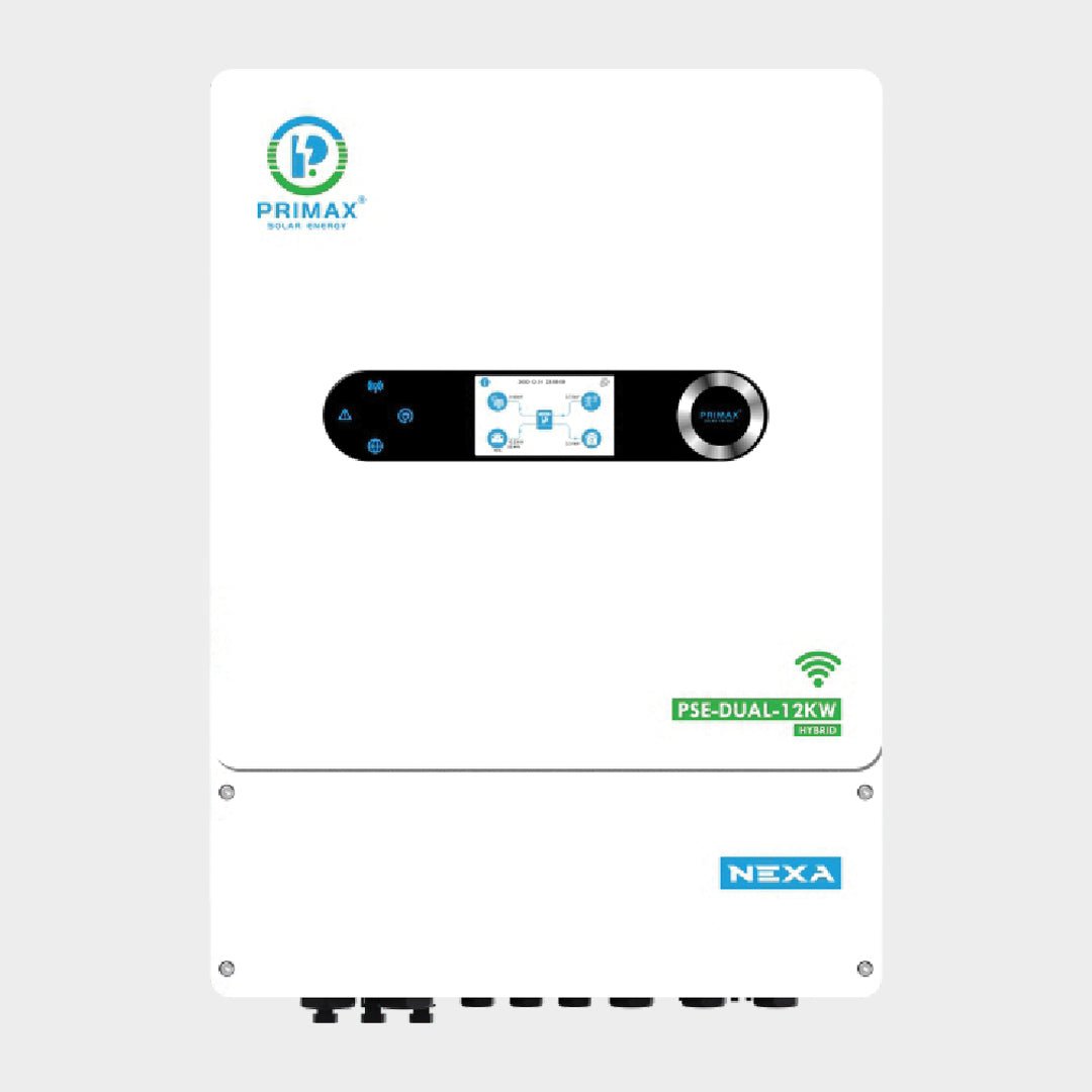 3-PSE-DUAL-12KW_2a77c394-b772-4c92-9624-9ace9ada5472.jpg PRIMAX NEXA PSE-DUAL-12KW – 3 PHASE HYBRID SOLAR INVERTER - Image 1