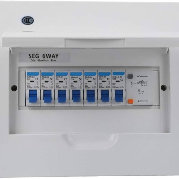 6-Way Consumer Unit (DB Board)