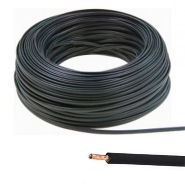 6mm² Solar DC Cable Black – per metre