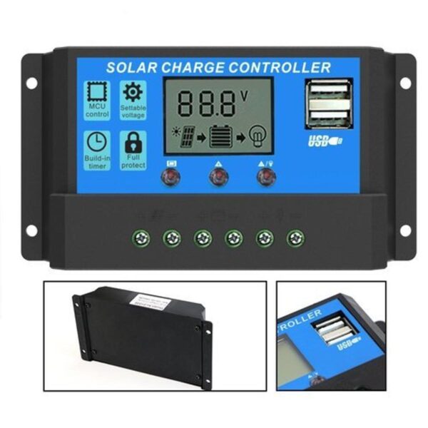 20A PWM Charge Controller 12/24V