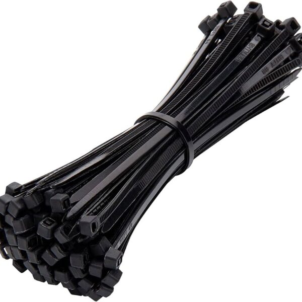 Cable Tie 300mm × 4.8mm Black (100pcs)