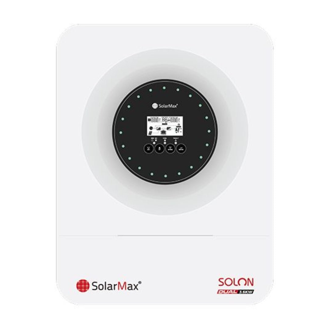 sm-solon-dual-3.6kw.jpg SolarMax Solon 3.8kw Off Grid Solar Inverter with PV6000 IP21 - Image 1