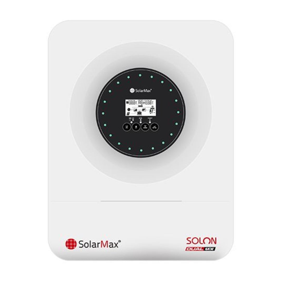 sm-solon-dual-6kw.jpg SolarMax Solon 6kw Off Grid Solar Inverter with PV6000+ IP21 - Image 1